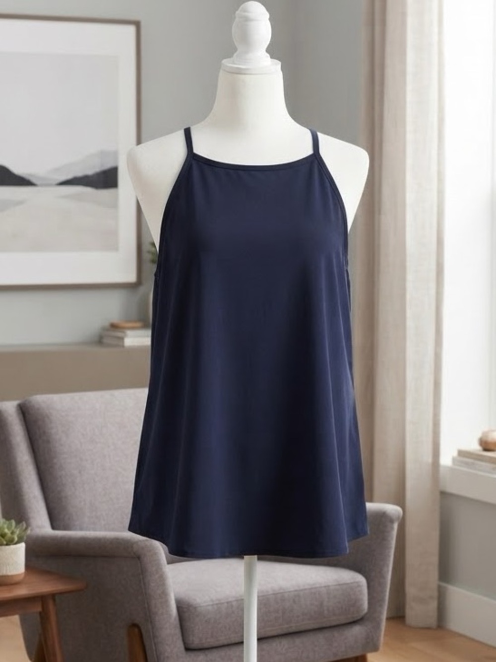 GAP Navy Halter Tank Top